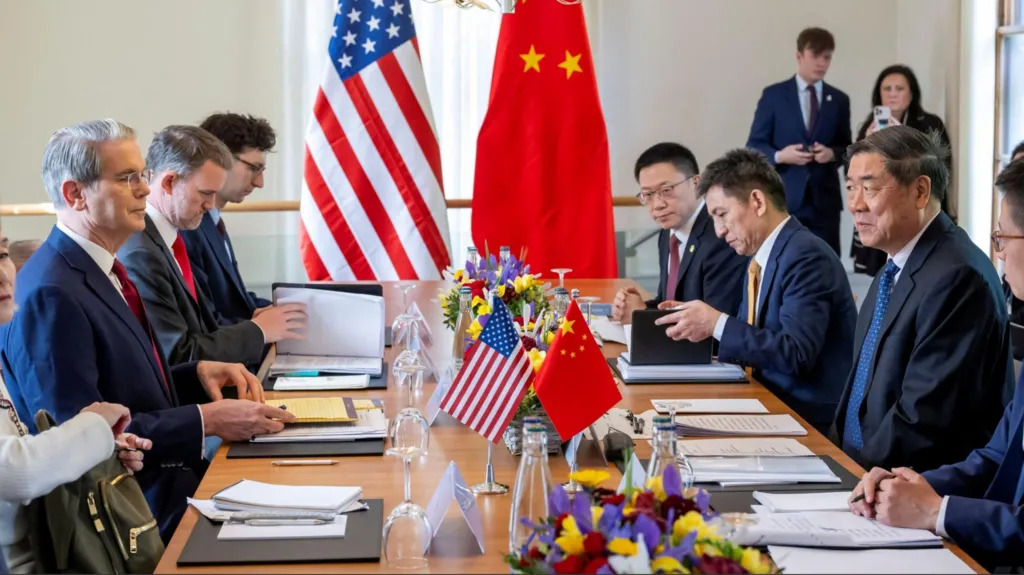 US and China